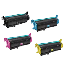 HP 508X Laser Toner Cartridge Set Black Cyan Yellow Magenta High Yield Set