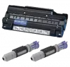 Brother TN-200 / DR-200 Combo Pack - Laser Toner Cartridge and Drum Unit - 2 Toners