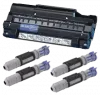 Brother TN-200 / DR-200 Combo Pack - Laser Toner Cartridge and Drum Unit - 4 Toners
