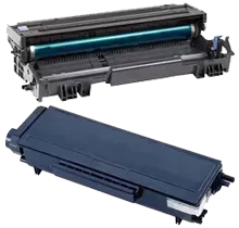 Brother TN-580 / DR-520 Combo Pack - Laser Toner Cartridge and Drum Unit - High Yield Toner