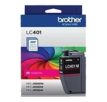 Brand New Original Brother LC-401M Ink / Inkjet Cartridge - Magenta