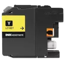 Brother LC-10EY Ink / Inkjet Cartridge High Yield - Yellow