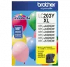 Brand New Original Brother LC-203Y Ink / Inkjet Cartridge High Yield - Yellow
