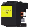 Brother LC-203Y Ink / Inkjet Cartridge High Yield - Yellow