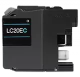 Brother LC-20EC Ink / Inkjet Cartridge - Super High Yield - Cyan
