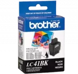 ~Brand New Original BROTHER LC41BK INK / INKJET Cartridge Black