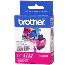 Brand New Original Brother LC-41M Ink / Inkjet Cartridge - Magenta
