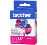 ~Brand New Original BROTHER LC41M INK / INKJET Cartridge Magenta