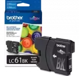 Brand New Original Brother LC-61BK Ink / Inkjet Cartridge - Black