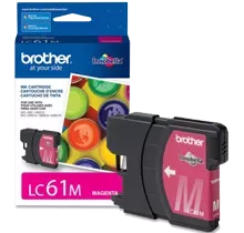 Brand New Original Brother LC-61M Ink / Inkjet Cartridge - Magenta