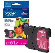 Brand New Original Brother LC-61M Ink / Inkjet Cartridge - Magenta