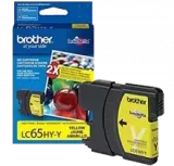 Brand New Original Brother LC-65Y Ink / Inkjet Cartridge High Yield - Yellow