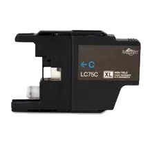Brother LC-75C Ink / Inkjet Cartridge High Yield - Cyan