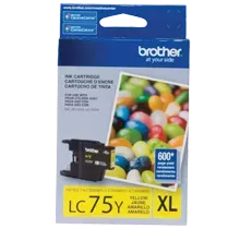 ~Brand New Original BROTHER LC75YS High Yield INK / INKJET Cartridge Yellow