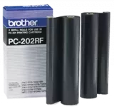 Brand New Original Brother PC-202RF Thermal Transfer Ribbon Refill - Pack of 2