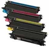 Brother TN-115 Laser Toner Cartridge Set - High Yield - Black Cyan Magenta Yellow