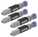 Brother TN-200 Laser Toner Cartridge - Black - Pack of 4
