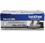~Brand New Original Brother TN227BK Black High Yield Laser Toner Cartridge  