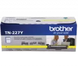 Brand New Original Brother TN-227Y Laser Toner Cartridge - High Yield - Yellow