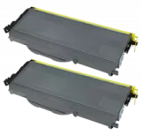 PACK of 2-BROTHER TN360 Laser Toner Cartridge High Yield