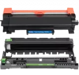BROTHER DR730 / TN760 –WITH CHIP- HIGH YIELD LASER TONER CARTRIDGE DRUM UNIT COMBO PACK