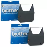 ~Brand New Original Brother 7020 Black Ribbon Double Pack