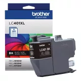 Brand New Original Brother LC-401XLBK Ink / Inkjet Cartridge - Extra High Yield - Black