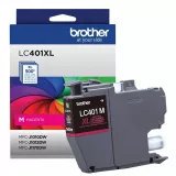 Brand New Original Brother LC-401XLM Ink / Inkjet Cartridge - Extra High Yield - Magenta