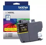 Brand New Original Brother LC-401XLY Ink / Inkjet Cartridge - Extra High Yield - Yellow