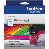 Brand New Original Brother LC-406M Ink / Inkjet Cartridge - Magenta