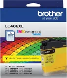 Brand New Original Brother LC-406XLY Ink / Inkjet Cartridge - Extra High Yield - Yellow