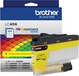 Brand New Original Brother LC-406Y Ink / Inkjet Cartridge - Yellow