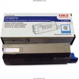 ~Brand New Original Okidata 44318603 Cyan Laser Toner Cartridge 
