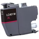 Brother LC-401XLM Ink / Inkjet Cartridge - Extra High Yield - Magenta