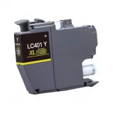 Brother LC401XLY Yellow Ink / Inkjet Cartridge 