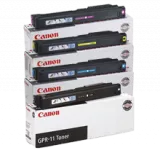 ~Brand New Original CANON GPR-11 Laser Toner Cartridge Set Black Cyan Yellow Magenta
