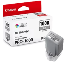 ~Brand New Original Canon PFI-1000GY INK / INKJET Cartridge Gray