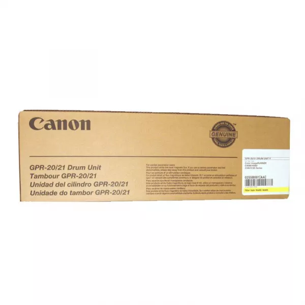 ~Brand New Original CANON  0255B001AA GPR-21 Laser DRUM UNIT Yellow