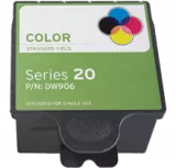 DELL DW906 INK / INKJET Cartridge Tri-Color