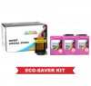 HP DT-63XL-3Color Eco-Saver Tri-Color Ink Cartridge High Yield 3PK Combo (The 1st Cartridge in the Printhead Already) IMPORTANT!! Please DON'T upgrade any printer firmware to avoid chip issues.