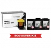 HP DT-65XL-3BK Eco-Saver Black Ink Cartridge High Yield 3PK Combo (The 1st Cartridge in the Printhead Already)  IMPORTANT!! Please DON'T upgrade any printer firmware to avoid chip issues.