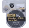 EPSON LC-4BKK5 Ribbon Tape Gold on Black 12MM / 1.5