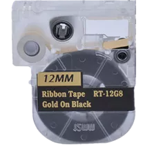 EPSON LC-4BKK5 Ribbon Tape Gold on Black 12MM / 1.5\