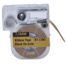 EPSON LC-4KBK5 Ribbon Tape Black on Gold 12MM / 1.5\