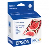 ~Brand New Original EPSON T008201 INK / INKJET Cartridge Tri-Color