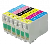 EPSON T078 INK / INKJET Cartridge Set Black Cyan Yellow Magenta Light Cyan Light Magenta