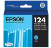 ~Brand New Original EPSON T124220 T124 INK / INKJET Cartridge Cyan