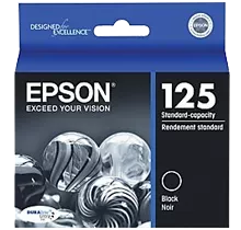 ~Brand New Original Epson T125120 INK / INKJET Cartridge Black