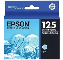 ~Brand New Original Epson T125220 INK / INKJET Cartridge Cyan