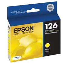 ~Brand New Original EPSON T126420 High Yield INK / INKJET Cartridge Yellow